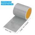 thumbnail image 2 of Uxcell Ruban Gaffer 4 Pouces x 11 Yards Ruban Gaffer Imperméable Sans Résidu Argent, 2 of 6