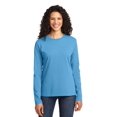 thumbnail image 1 of Port & Company Women's Long Sleeve Core Cotton T-Shirt LPC54LS, 1 of 1