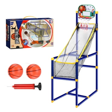 Allnice Basketball Arcade Game for Kids, Toddlers Arcade Basketball Hoop Indoor Basketball Shooting System Sports Toys with 2 Inflatable Balls Pump