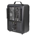 thumbnail image 1 of Comfort Zone Chauffage Utilitaire Électrique 3 Niveaux de Chaleur 1500 W avec Thermostat Réglable, Noir, 1 of 9
