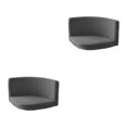 thumbnail image 2 of kurtrusly Trilateral Chair Covers Wide Application And Strong Elastic Chair Protection Made Easy Polyester Cover Chairs Decoration darkgray 2Set, 2 of 6
