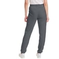 thumbnail image 4 of Hanes Womens ComfortSoft EcoSmart Petite Open Leg Sweatpants, M, Slate Heather, 4 of 4