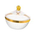 thumbnail image 4 of jifeng Countertop Fruit Bowl with Lid Fruit Basket for Kitchen Counter Fruit Snacks Round L, 4 of 9