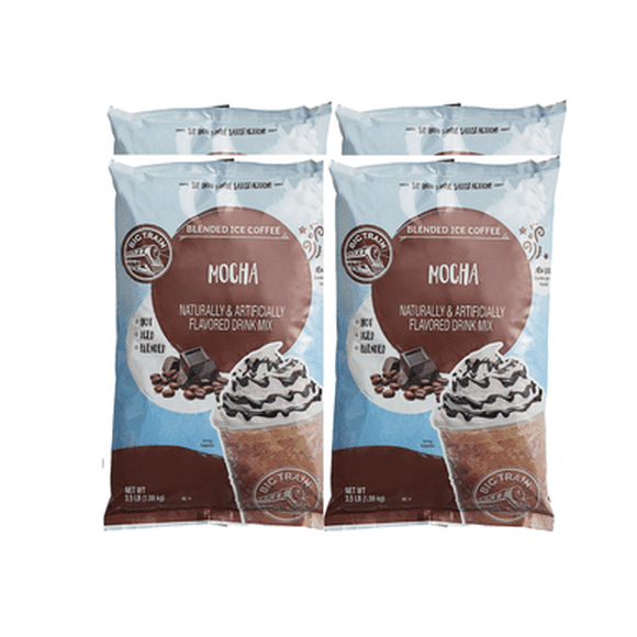 Big Train Mélange de Café Glacé Moka 3,5 lb, 5 Paquets