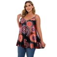 thumbnail image 1 of LARACE Plus Size Tank Tops for Women Casual Blouse Workout Tank Tops Sleeveless Loose Summer A-Black19_4X, 1 of 5