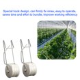 thumbnail image 1 of Crochets à Rouleau Trellis Kit de Serre Résistant aux Intempéries Support de Culture Cintre de Culture Accessoires d'Extérieur pour Plantes Jardin 6 Pcs, 1 of 9