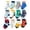 B, variant on yocbz Toddler Socks 12PC Children Socks Comfortable Soft Fashion Cute Cartoon Children Floor Socks G,1-3 Years