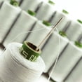 thumbnail image 2 of New Spun 10 Pcs Quilting Wholesale Spool Orange Polyester Thread Hand Machine, 2 of 4