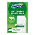 thumbnail image 1 of Swiffer Sweep + Mop, Dry Pads Refill, Floor Cleaner, Cleaning Cloths, Unscented, 48ct, 1 of 10