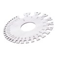 thumbnail image 1 of Diameter Gage, Stainless Steel 2 Sides Round Wire Thickness Measurer Tester Ruler Gauge Diameter Tool Pro Measuring Tool  Diameter Gage, 1 of 8
