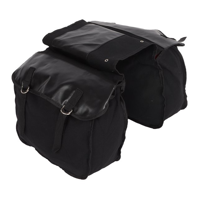 Bike Bag, Convenient To Use Bike Saddle Bag Large Capacity Long Service Life High Reliability For Outdoor Black