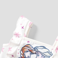 thumbnail image 3 of Disney Disney Frozen Elsa & Anna 2pcs Naia™ Gradient Print Camisole with Ruffled Shorts Set, 3 of 5