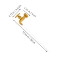 thumbnail image 2 of Greenadscape 2pcs Water Flowing Faucet Fountain Golden Plastic DIY Accessories for Adults, 2 of 8