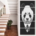 thumbnail image 1 of Funny Panda en Costume et Cravate - Impression sur Toile Animal, 1 of 3