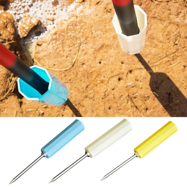 Fishing Rod Holder Sharp Tip Rotatable High Strength Hold Fishing Rod Metal Fishing Rod Turret Ground Insert Outdoor Fishing