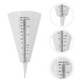 thumbnail image 2 of Miangastore 2 Pcs Bouchon de Jauge de Pluie en Forme de Cône Transparent, 2 of 8
