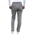 thumbnail image 2 of Adar Pro Heather Pantalon d'Uniforme Ajusté à Jambe Fuselée pour Femmes, Gris Chiné, TP, 2 of 7