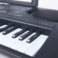thumbnail image 1 of Manufacturer Direct 61-Key Electronic Piano for Kids 4-6, Multifunctional Music Toy with Microphone & Steel Piano Sounds, Child-Friendly Design, Export-Quality Musical Instrument (MQ-6160 Black +, 1 of 5