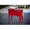 thumbnail image 2 of Permasteel Patio Cooler 80QT - Red, 2 of 5