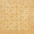 thumbnail image 1 of Ahgly Company Indoor Square Abstract Chrome Gold Yellow Oriental Area Rugs, 3' Square, 1 of 6