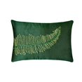 thumbnail image 1 of The HomeCentric Decorative Pillow Covers, Decorative Pillow Covers Pack of 2, 12"x18" (30x45 cm) Green, Silk Rectangular Pillow Covers, Handmade Pillow Covers - Green Tea, 1 of 4