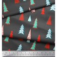 thumbnail image 2 of Soimoi Gray Cotton Duck Fabric Christmas Tree Decor Fabric Printed Yard 42 Inch Wide, 2 of 3