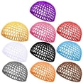 thumbnail image 1 of MasteelfCA 10 Pcs Filet à Cheveux au Crochet Pratique Filet à Cheveux au Crochet Filet à Cheveux au Crochet Coloré, 1 of 9