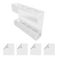 thumbnail image 2 of Luzkey Contenant Porte-Savon en Acrylique Réutilisable Installation Facile Distributeur de Sachets Accessoires de Cuisine pour Porte Bar Armoire Porte Café Transparent, 2 of 8