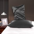 thumbnail image 3 of Unique Bargains Satin Pillowcases Zipper Closure 2pcs, 3 of 8