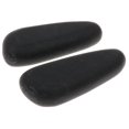 thumbnail image 1 of TISHITA 2PCS Hot Massage Stones Heated Warmer Rocks Stones fo Spa Massage Relaxation 8x3.2x2cm, 1 of 8