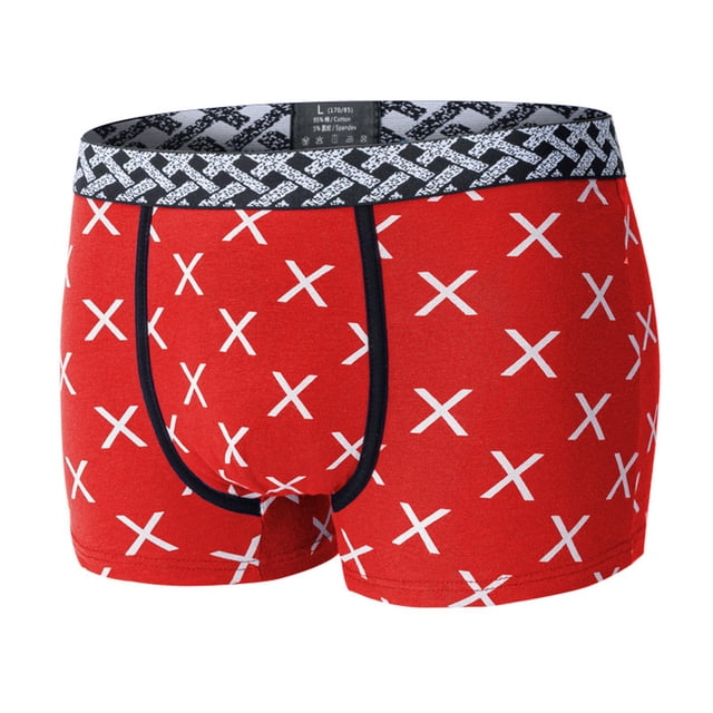 Rbaofujie Pouch Underwear For Men Men's Boxers Solid Color Open Seamless Underwear