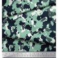 thumbnail image 3 of Soimoi Rayon Fabric Two Tone With White Camouflage Fabric Prints By Yard 56 Inch Wide, 3 of 3