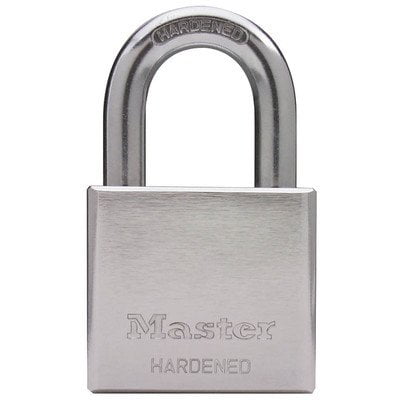 Cadenas Haute Sécurité 2 Po, Corps en Acier Chromé 532DPF