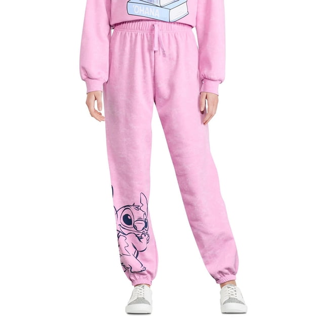Disney Girls' Stitch Graphic Jogger