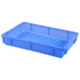 thumbnail image 1 of AURARMLET Moving Box Utility Box Plastic Blue 1Pack Storage Logistics Company, 1 of 8