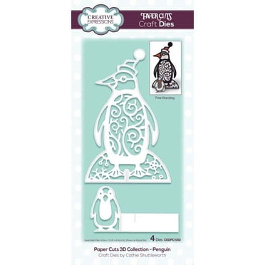 Creative Expression Paper Cuts 3D Craft Dies-Penguin-CEDPC052