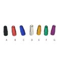 thumbnail image 3 of 10 Pieces Bike Tire Caps Dustproof Air Cover Protective Aluminum Alloy Cycle Replacing Fittings Aluminum Alloy Solid Color Rim Stem Covers for Replacement Black, 3 of 9