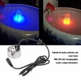 thumbnail image 4 of Fog Atomizer, 12 LED Color Changing Mist Maker Fogger Zinc Alloy Humidifier for Water Fountain Pond Rockery Vase Birdbath, Designed for Long Lasting Use, 4 of 7