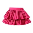thumbnail image 3 of Robes pour Filles Jupe Mini Plissée pour Tout-Petit Été Style Tutu à Volants avec Shorts en Dessous pour, 3 of 4