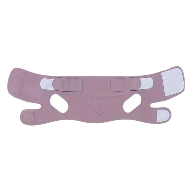 Facial Slimming Band - Double Chin Reducer, Polyester, Face Lift/Tightening, Adjustable, Comfortable, for Jawline Contouring/Aging Reduction, Unisex