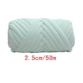 thumbnail image 3 of 1kg Velvet Chunky Yarn Arm Sweaters Hats Scarf Knitting Knit Crocheting Sweaters Hats Rug Making Hand Knit Pet Bed Crocheting Light Green, 3 of 9