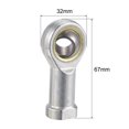 thumbnail image 2 of Uxcell Rod End Bearings Self lubricated Left Hand Female Thread 12mm, 2 of 6