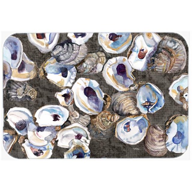 Carolines Treasures 8789CMT 20 x 30 In. Oysters Kitchen or Bath Mat