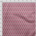 thumbnail image 3 of oneOone Tissu Popeline de Coton Ogee Flame Stitch_imprimé Tissu 1 Yard 42 Pouces de Large, 3 of 4