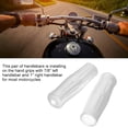 thumbnail image 3 of Motorcycle Hand Grips, Classic  Bottle Design Handlebars Soft Non Slip Rubber Universal Motorcycle Bike Grips for 7/8 Inch Left Handlebar, 1 Inch Right Handlebar, 3 of 8