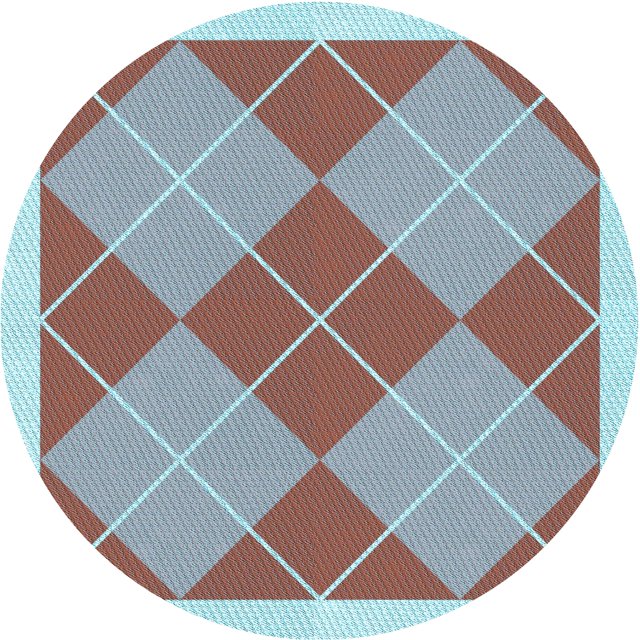 Ahgly Tapis d'Intérieur Lavable en Machine Carré Transitionnel Rose Rouille, 3 Pieds Carré