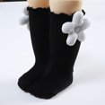 thumbnail image 2 of B91xZ Unisex Crew Socks Washable Merino Wool Infant Toddler Kids Socks,Red Large, 2 of 5