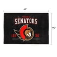 thumbnail image 5 of NHL Ottawa Senators Jumbo Blanket, 62" x 90", 5 of 5