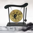 thumbnail image 2 of Yeacher Mini Desktop Gong Table Wind Chime Percussion Instruments with Mallet for Home Decor Housewarming Gift - Twelve Chinese Zodiac, 2 of 8