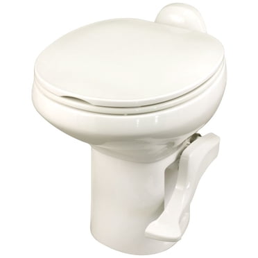 Thetford Aqua Magic Style II Contemporary RV Portable Travel Toilet, Off-White